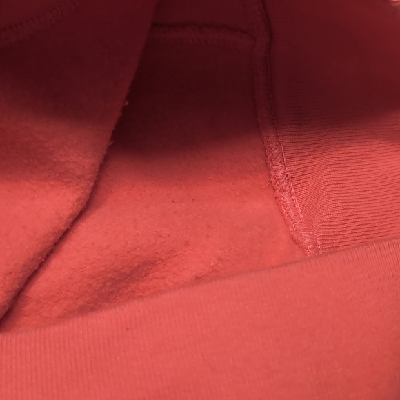 Champion Reverse Weave Salmon Orange Crewneck Sweatshirt Size Small - Picture 4 of 5